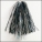 Black / Silver Luster Combo Tinsel Tip 